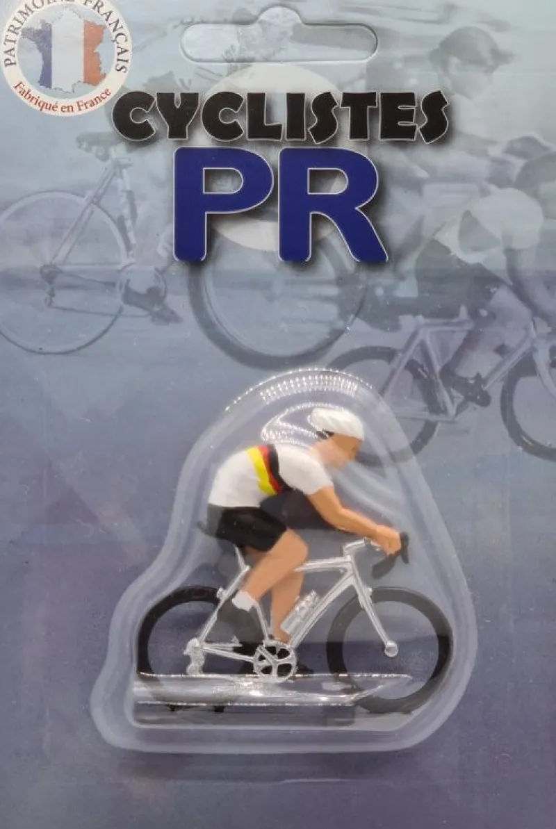 Fonderie Roger Figura De Ciclista M Maillot De Campeon De Alemania - ^ Ciclistas En Miniatura