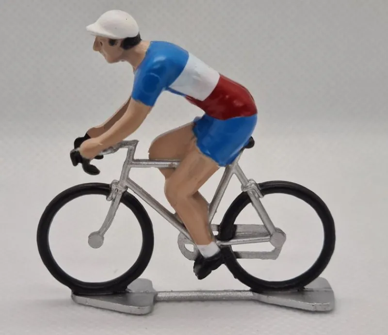 Fonderie Roger Figura De Ciclista R Maillot De Campeon De Francia - ^ Ciclistas En Miniatura