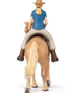 Papo Figura Del Caballo Occidental Y Su Jinete - ^ Caballos