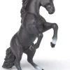 Papo Figura Del Caballo Rampante Negro - ^ Caballos