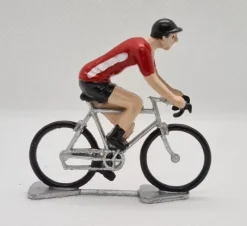 Fonderie Roger Figura Del Ciclismo R Maillot De Campeon De Dinamarca - ^ Ciclistas En Miniatura
