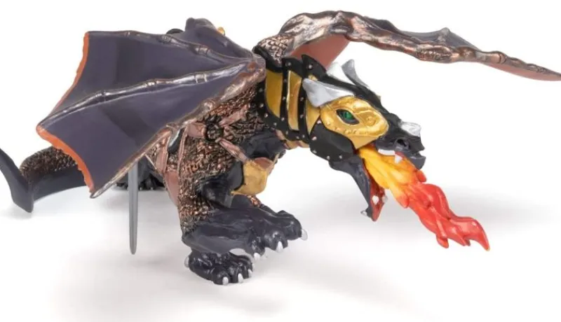 Papo Figura Del Dragon De La Oscuridad - ^ Mundo De Fantasía