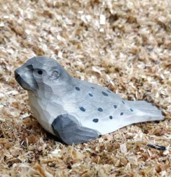 Wudimals Figura Foca De Puerto En Madera - ^ Animales Marinos