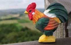 Wudimals Figura Gallo En Madera - ^ Animales De Granja