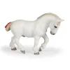 Papo Figura Percheron Blanco - ^ Caballos