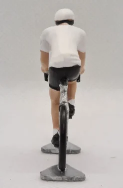 Fonderie Roger Figurita Ciclismo R Maillot Blanco Mejor Piloto Joven - ^ Ciclistas En Miniatura