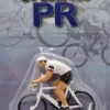Fonderie Roger Figurita Ciclista D Maillot Sprint Blanco Azul Mangas Rojas - ^ Ciclistas En Miniatura