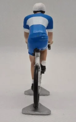 Fonderie Roger Figurita Ciclista R Maillot Azul Y Blanco - ^ Ciclistas En Miniatura