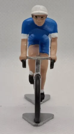 Fonderie Roger Figurita Ciclista R Maillot Azul Y Blanco - ^ Ciclistas En Miniatura