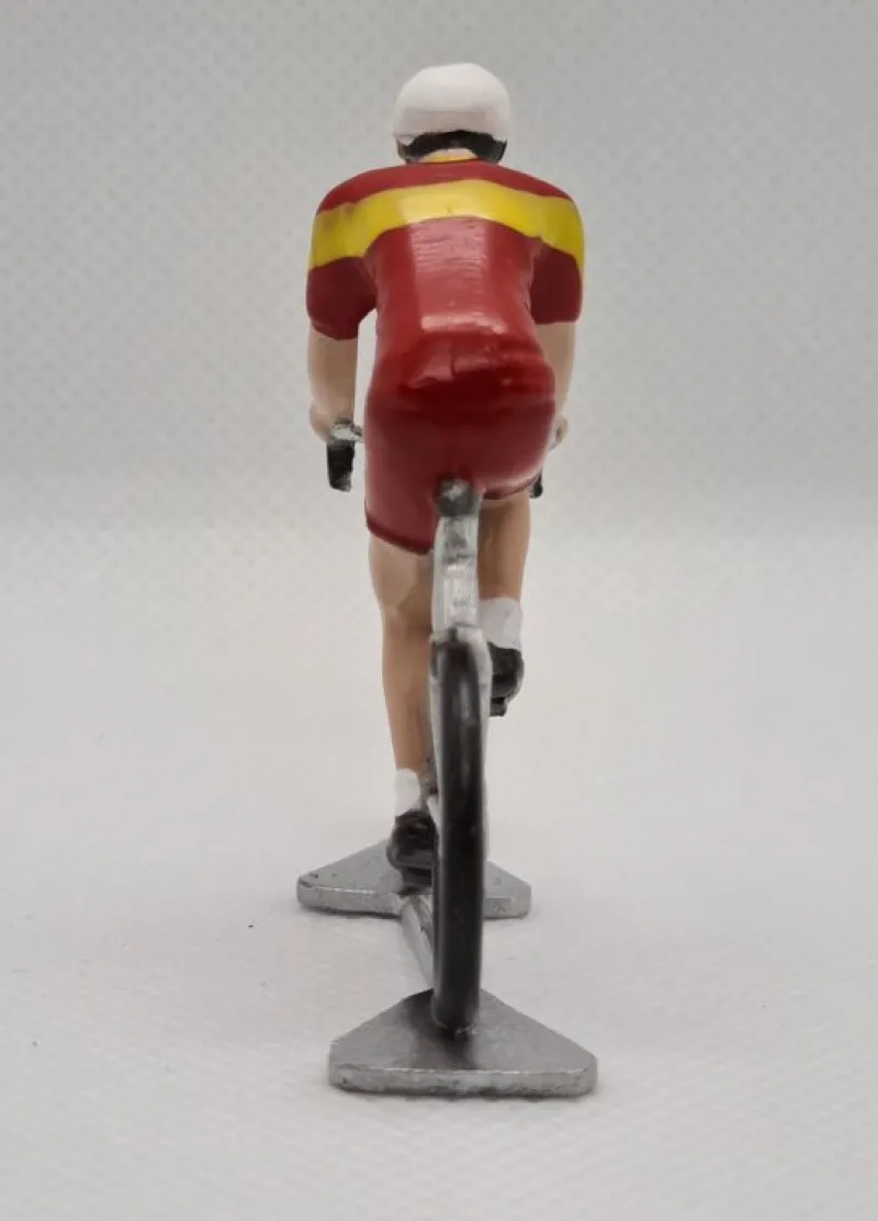 Fonderie Roger Figurita Ciclista R Maillot De Campeon De Espana - ^ Ciclistas En Miniatura
