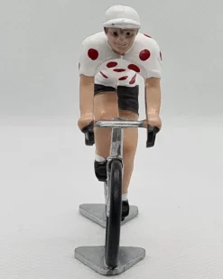 Fonderie Roger Figurita Ciclista R Maillot De Lunares - ^ Ciclistas En Miniatura