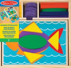 Melissa & Doug Formas Bloquea Los Patrones De Aprendizaje - ^ Juegos De Puzzle, Estrategia Y Logica