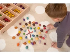TickiT Formas De Madera De Colores 168 Piezas - ^ Juegos Montessori