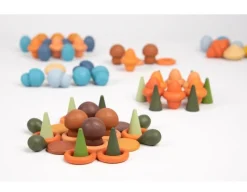 TickiT Formas De Madera De Colores 168 Piezas - ^ Juegos Montessori