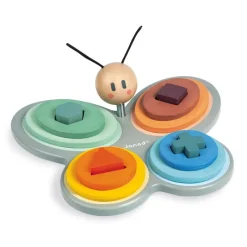 Janod Formas De Mariposa Sweet Cocoon - ^ Juguetes Para El Aprendizaje Temprano Y La Motricidad