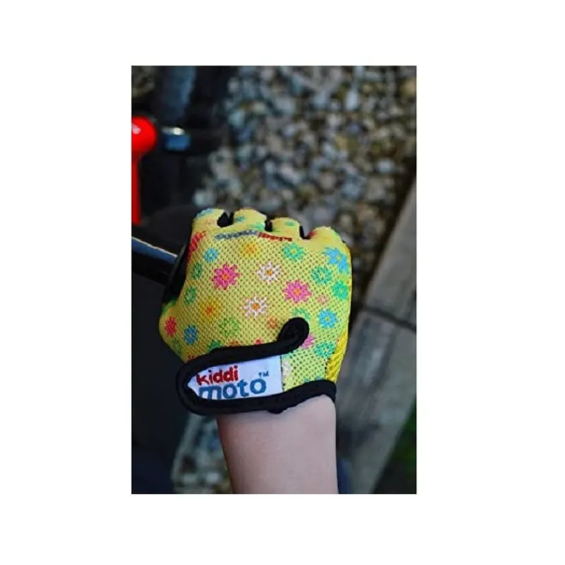 Kiddimoto Gants Flower Medium - ^ Cascos Y Guantes