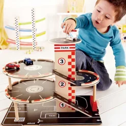 Hape Toys Garaje De Varios Niveles - ^ Circuitos Routiers, Garajes, Estaciones-Servicios...