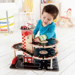 Hape Toys Garaje De Varios Niveles - ^ Circuitos Routiers, Garajes, Estaciones-Servicios...