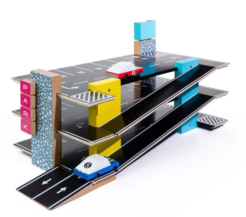 Candylab Toys Garaje Magnetico Candylab - ^ Circuitos Routiers, Garajes, Estaciones-Servicios...