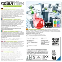 Ravensburger Gravitrax - Espiral Blanco Gris ^ Circuitos Y Toboganes De Bolas