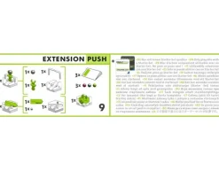 Ravensburger Gravitrax - Extension Push Blanco Gris ^ Circuitos Y Toboganes De Bolas