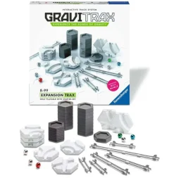 Ravensburger Gravitrax - Trax Expansion Blanco Gris ^ Circuitos Y Toboganes De Bolas