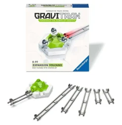 Ravensburger Gravitrax - Volcan Blanco Gris ^ Circuitos Y Toboganes De Bolas