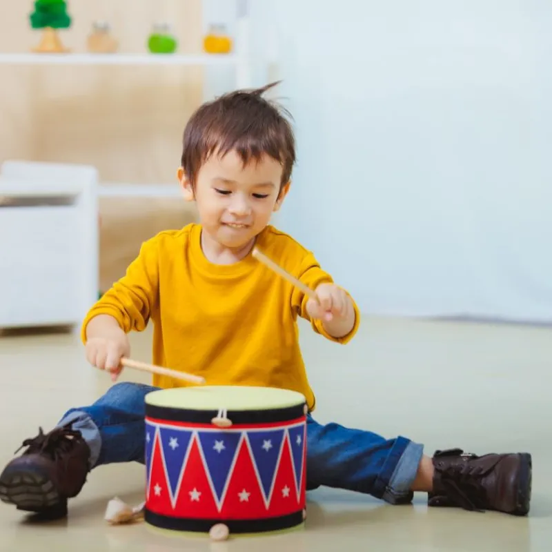 Plan Toys Gros Tambour - ^ Instrumentos Músicales