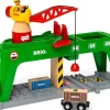 Brio Grua De Carga De Doble Via - ^ Estaciones De Ferrocarril, Puentes Y Edificios De La Brio