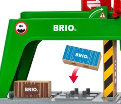 Brio Grua De Carga De Doble Via - ^ Estaciones De Ferrocarril, Puentes Y Edificios De La Brio
