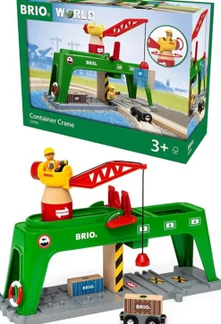 Brio Grua De Carga De Doble Via - ^ Estaciones De Ferrocarril, Puentes Y Edificios De La Brio