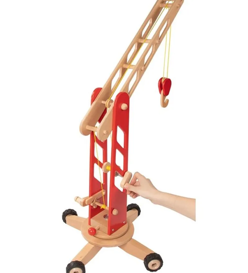 Goki Grua De Construcción Roja - ^ Grúas, Tractores, Aviones...