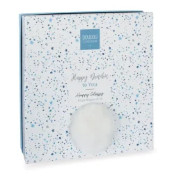 Doudou et Compagnie Happy Glossy Doudou Pompon Blanc - ^ Doudous