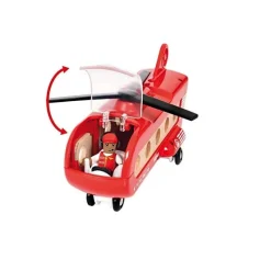 Brio Helicoptero De Carga - ^ Locomotoras, Vagones Y Trenes Brio