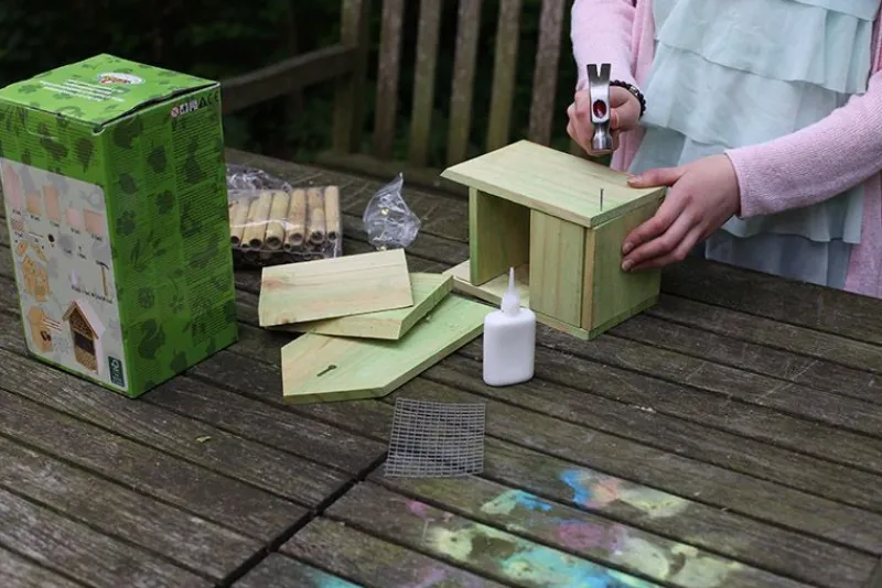 Esschert Design Hotel De Insectos Para Montar - ^ Cajas Nido Y Comederos Para Animales