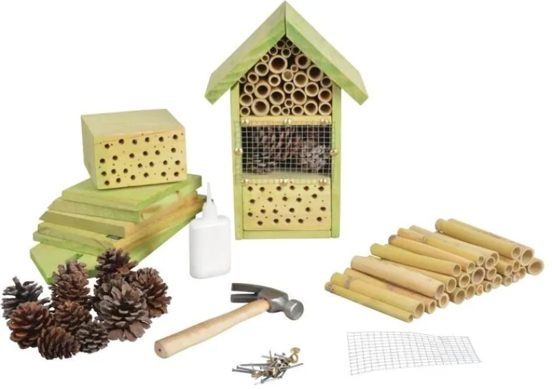Esschert Design Hotel De Insectos Para Montar - ^ Cajas Nido Y Comederos Para Animales