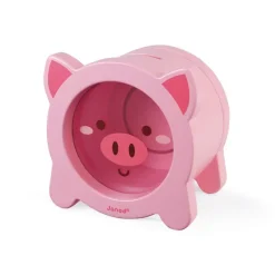 Janod Hucha Cerdito De Madera - ^ Tirelires