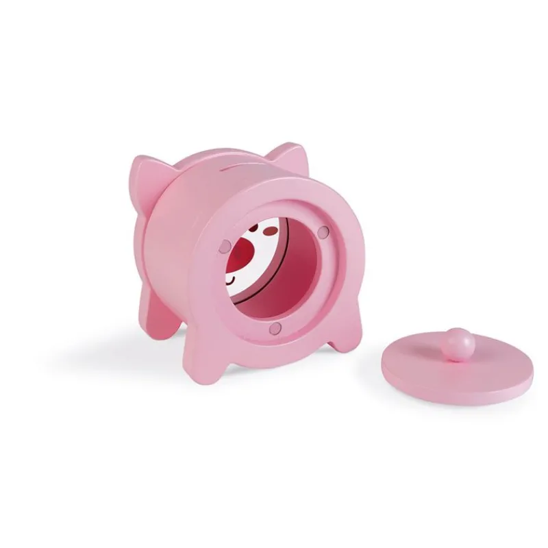 Janod Hucha Cerdito De Madera - ^ Tirelires