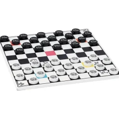Vilac Jeu De Dames Backgammon Keith Haring - ^ Juegos De Puzzle, Estrategia Y Logica