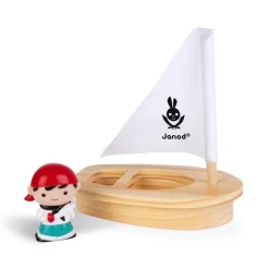 Janod John Mouss' Y Su Barco - ^ Barcos, Juguetes Para El Agua Y La Playa