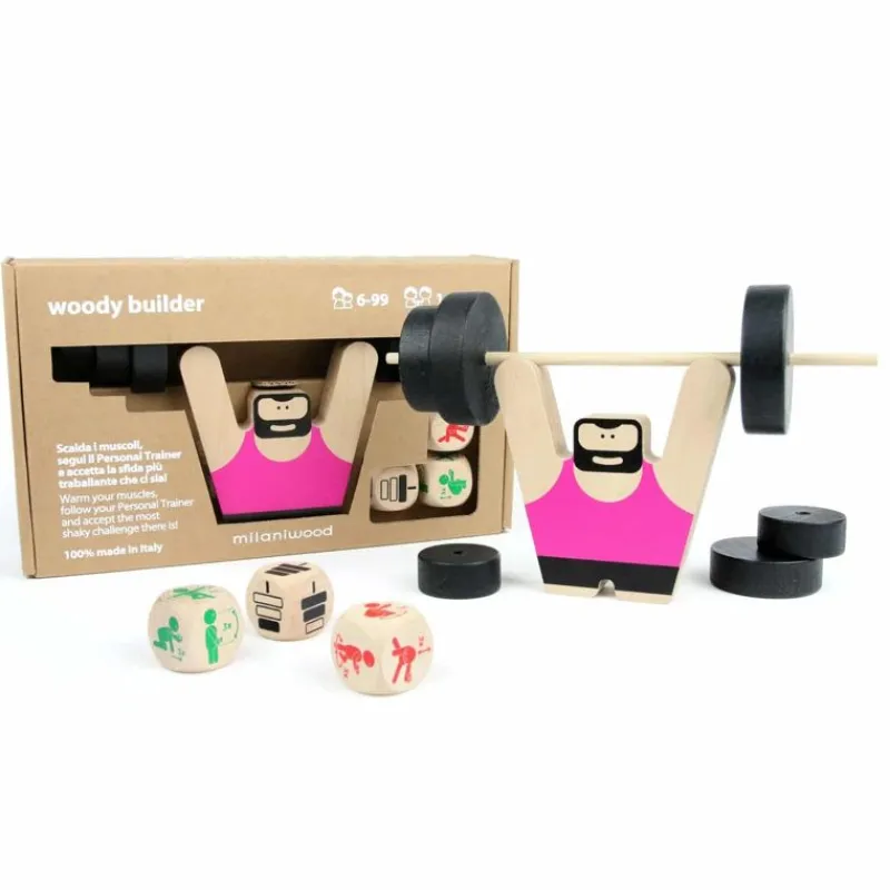 Milaniwood Juego Atmosferico Woody Builder - ^ Juegos De Habilidad