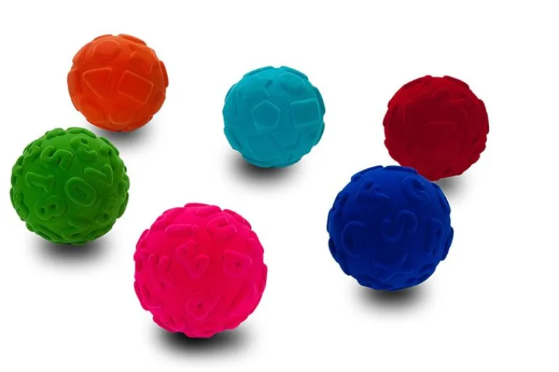 Rubbabu Juego De 6 Bolas Educativas - ^ Diabolos Y Malabares