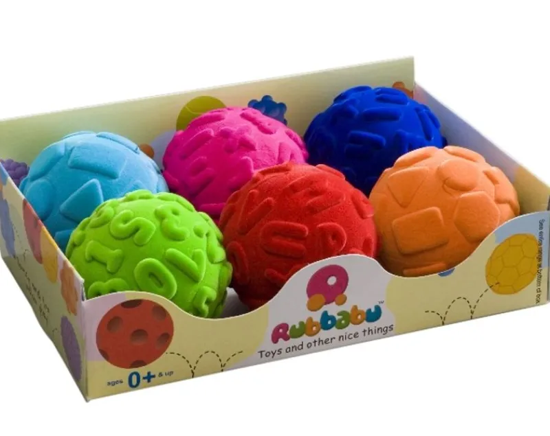 Rubbabu Juego De 6 Bolas Educativas - ^ Diabolos Y Malabares
