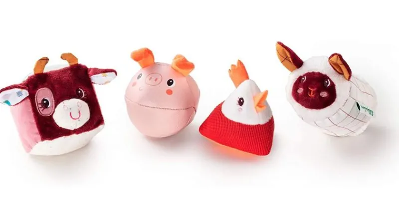 Lilliputiens Juego De 4 Formas De Granja - ^ Juguetes Para El Aprendizaje Temprano Y La Motricidad