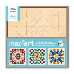 Mazafran Juego De 3 Mosaicos Para Pintar - ^ Actividades Creativas De Ocio