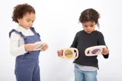 TickiT Juego De 3 Paneles De Purpurina - ^ Juegos Montessori