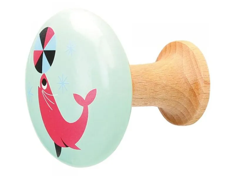 Vilac Juego De 2 Perchas De Leon Marino Ingela P. Arrhenius - ^ Cajas De Juguetes Y Muebles De Almacenamiento