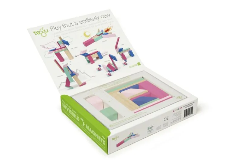 Tegu Juego De 14 Piezas Blossom - ^ Imanes, Libros Magnéticos Y Juegos Magnéticos