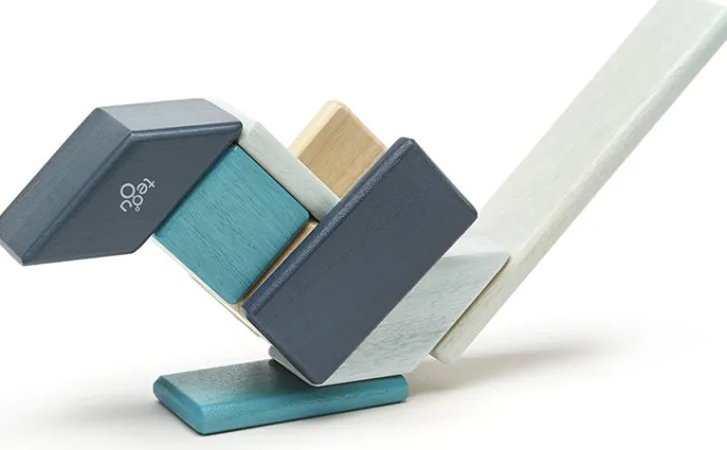 Tegu Juego De 14 Piezas De Blues - ^ Imanes, Libros Magnéticos Y Juegos Magnéticos