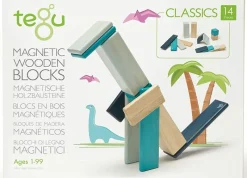 Tegu Juego De 14 Piezas De Blues - ^ Imanes, Libros Magnéticos Y Juegos Magnéticos